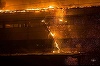 Peste 4.000 de viori au ars într-o fabrică de instrumente muzicale din Topliţa cuprinsă de un incendiu puternic -  FOTO