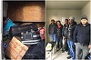 Patru migranţi din Sri Lanka, găsiţi ascunşi printre valize într-un microbuz, în Vama Nădlac II - FOTO