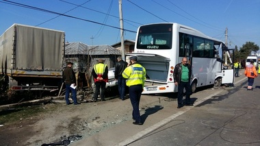 Prahova: Şoferul camionului implicat în accidentul de pe DN1, care a murit în urma impactului, responsabil pentru eveniment
