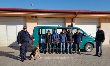 Treizeci şi opt de migranţi din Siria, Irak, Iran şi Afganistan, prinşi de poliţiştii de frontieră din Timiş şi Caraş-Severin când încercau să intre ilegal în ţară
