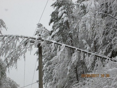 Peste 90 de localităţi din zona centrală şi de nord a Moldovei, fără curent. Toate comunele din judeţul Vaslui, afectate de întreruperea energiei electrice