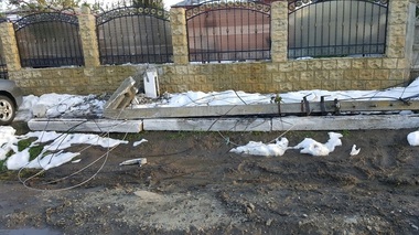 Galaţi: 39 de localităţi, în continuare fără curent electric din cauza viscolului şi ninsorii din urmă cu câteva zile - FOTO