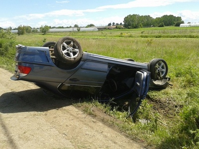 Un mort şi doi răniţi, în urma unui accident rutier în judeţul Giurgiu