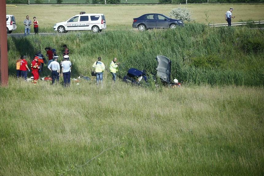 Doi morţi şi trei răniţi grav într-un accident rutier produs pe DN 2 E85 în judeţul Buzău