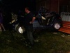 Tânărul rănit grav în accidentul petrecut în judeţul Giurgiu, unde o maşină s-a izbit violent de un stâlp, a murit