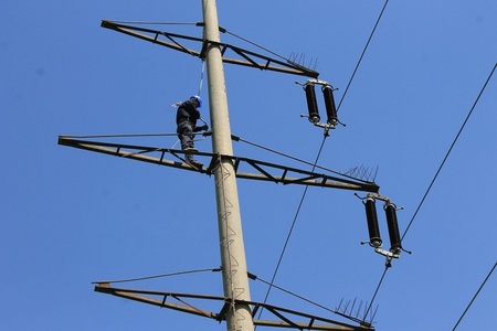 Aproximativ 2.000 de consumatori din Prahova nu au energie electrică, din cauza unor defecţiuni provocate de copaci căzuţi pe liniile de tensiune