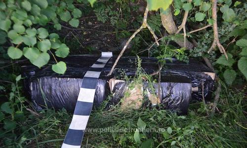 Suceava: Ţigări de contrabandă transportate cu un deltaplan, confiscate de poliţişti care au reţinut şi un suspect