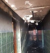 Copiii dintr-un centru de protecţie din oraşul arădean Ineu au fost evacuaţi în urma unui incendiu izbucnit în clădire - FOTO