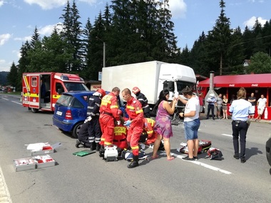 Copilul femeii însărcinate în şapte luni care şi-a pierdut viaţa în accidentul din Predeal nu a mai putut fi salvat