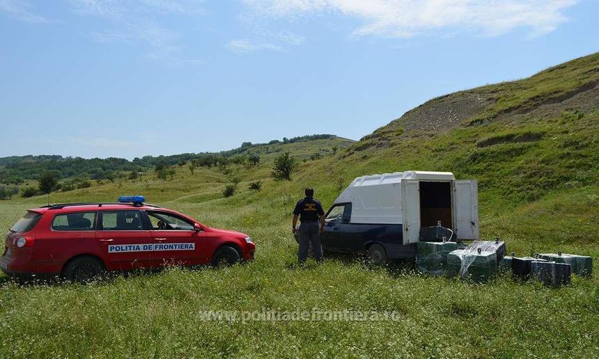 Botoşani: Un tânăr a fost reţinut pentru contrabandă cu ţigări în valoare de peste 110.000 de lei