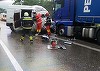 Valea Oltului, blocată luni dimineaţă în urma unui accident rutier, redeschisă circulaţiei