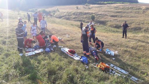 Prefect: Copilotul avionului de mici dimensiuni prăbuşit în judeţul Iaşi este în stare stabilă