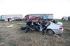 Răniţii în accidentul din localitatea buzoiană Merei au politraumatisme şi fracturi care necesită intervenţii chirugicale, dar sunt în afara pericolului - FOTO