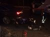 Accident rutier pe Calea Văcăreşti din Capitală, un motociclist fiind prins sub un autoturism