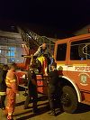 Un bărbat s-a urcat pe acoperişul Tribunalului Braşov, fiind convins să coboare după şapte ore de către vicepreşedintele instanţei