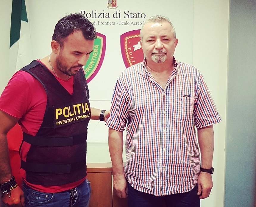 UPDATE - Omul de afaceri Genică Boerică a fost prins la Milano şi adus în ţară