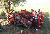 Un voluntar britanic a murit, iar alţi trei au fost răniţi grav într-un accident rutier produs în Bistriţa-Năsăud