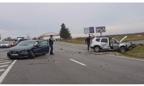 Cinci persoane rănite în urma unui accident rutier pe DN1, la Snagov
