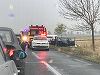 Buzău: Patru persoane, între care un copil de un an, rănite într-un accident rutier în care au fost implicate trei maşini