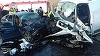 Constanţa: Trei persoane au murit, iar una a fost grav rănită în urma unui accident rutier. FOTO

