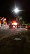 Constanţa: Incendiul de la rulota în care o fetiţă de şase ani a murit, cauzat de tatăl ei care a turnat din greşeală benzină pe foc