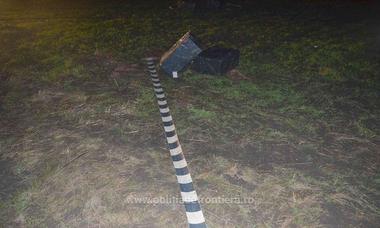Maramureş: Ţigări de contrabandă, aduse cu drona din Ucraina; pentru prinderea suspecţilor, poliţiştii au tras patru focuri