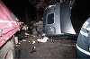 UPDATE Buzău: Accident cu un TIR, o autocisternă şi un autoturism pe DN1 B. Şeful postului de Jandarmi din Sărata Monteoru a decedat în accident. Trafiul rutier a fost reluat după mai mult de trei ore
