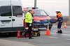 Buzău: CNAIR, amendată de Poliţie pentru că nu a curăţat DN2B, unde cinci oameni au fost răniţi în două accidente rutiere