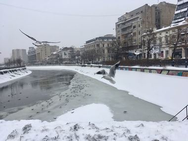 ANM: Precipitaţii mixte şi polei până duminică şi ger până vineri