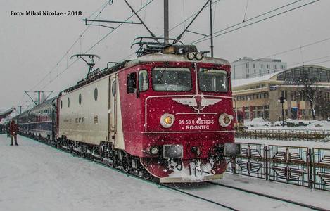 CFR Călători a anulat din cauza condiţiilor meteorologice 18 trenuri din Bucureşti către Constanţa şi Tulcea - LISTA TRENURILOR ANULATE