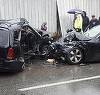 Baia Mare: Doi morţi şi nouă răniţi, după ce două maşini s-au ciocnit frontal. Într-una dintre maşini erau înghesuite şapte persoane, dintre care trei copii .A fost declanşat codul roşu de intervenţie