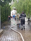 Inundaţii în mai multe zone din Argeş, în urma unei ploi torenţiale. În Piteşti, sistemul de semaforizare a fost întrerupt. VIDEO