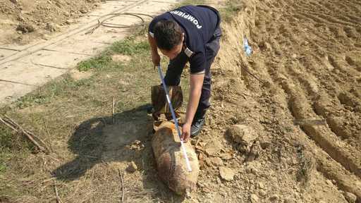 Bombă de aviaţie de 250 de kilograme, găsită în Tulcea