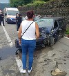 Opt răniţi, între care un copil de un an, în urma unui accident rutier produs pe Valea Oltului. FOTO/VIDEO