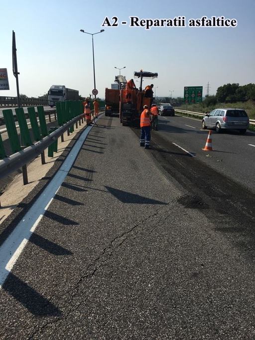Restricţii de circulaţie pe autostrăzile A2 Bucureşti-Constanţa şi A1 Timişoara-Arad, din cauza unor lucrări
