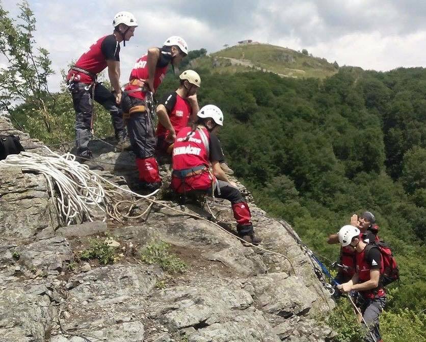 Sibiu: Intervenţia a salvamontiştilor în cazul unui bărbat accidentat în zona Bâlea Cascadă