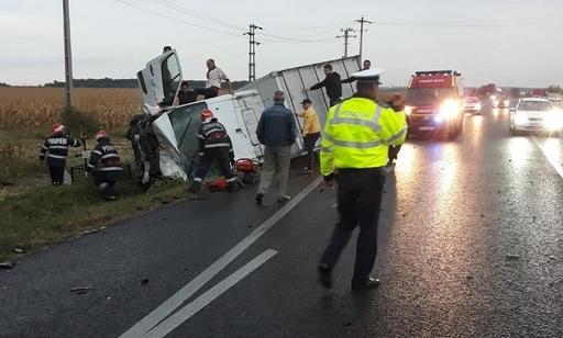 Vrancea: O tănâră a murit în urma unui accident pe E85