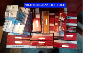 Iaşi: Percheziţii într-un dosar de constrabandă cu ţigări; aproape două milioane de ţigarete au fost confiscate