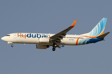 O aeronavă Fly Dubai a raportat o defecţiune şi şi-a amânat zborul pentru duminică