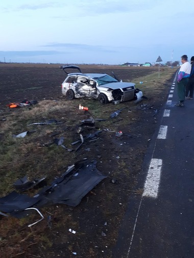 Timiş: Tânăr de 18 ani mort în urma unui accident rutier, după ce şoferul a pierdut controlul maşinii într-o curbă