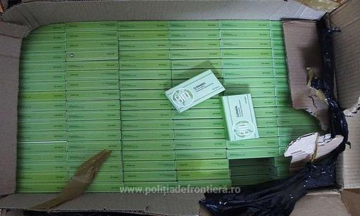 Giurgiu: Aproape 142.000 de comprimate ce conţin substanţe dopante, găsite de poliţiştii de frontieră într-un automarfar din Bulgaria