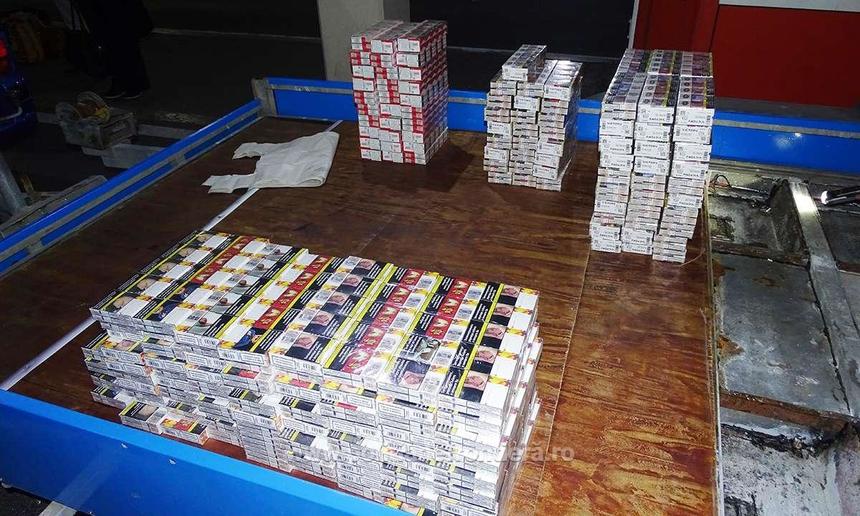 Poliţia de Frontieră: Traficul cu ţigări de contrabandă, una dintre principalele manifestări ale criminalităţii organizate la frontiere; în 2018 s-au confiscat ţigări în valoare de 41,5 milioane de lei