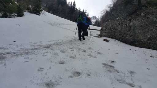 Acţiuni ale salvamontiştilor din Buşteni, în două zone diferite din Valea Jepilor, pentru salvarea a nouă turişti care nu şi-au mai putut continua drumul