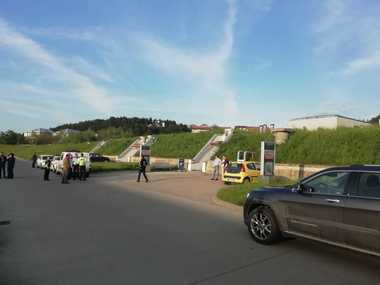 Anchetă a Poliţiei Cluj după ce un bărbat s-ar fi împuşcat în cap, într-un poligon privat
