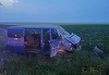 Constanţa: Trei persoane au fost rănite, după ce un microbuz s-a răsturnat din cauza exploziei unui pneu
