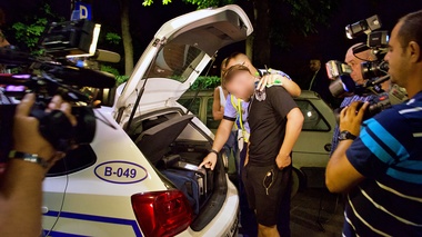 Peste 160 de sancţiuni contravenţionale, în valoare de peste 96.000 de lei, date de poliţiştii de la Brigada Rutieră, în urma unei acţiuni pe mai multe artere din Capitală. FOTO