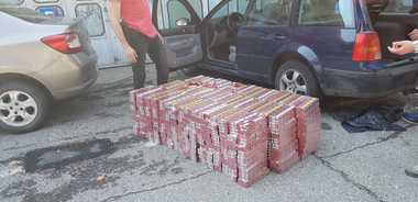 Peste 250.000 de ţigarete de contrabandă care urmau să fie comercializate într-o piaţă din Sectorul 2, găsite de poliţişti