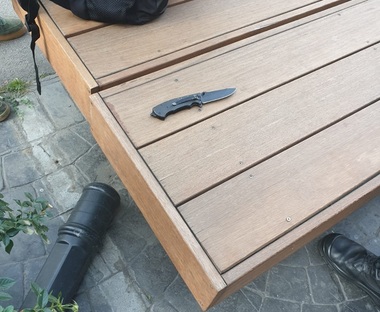 Protest Piaţa Victoriei: Cuţit depistat asupra unui bărbat la un filtru