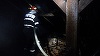 Şcoală din Timiş cuprinsă de incendiu, după un trăsnet