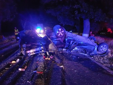 Tulcea: Cinci persoane au fost rănite într-un accident în care au fost implicate patru autoturisme - FOTO
